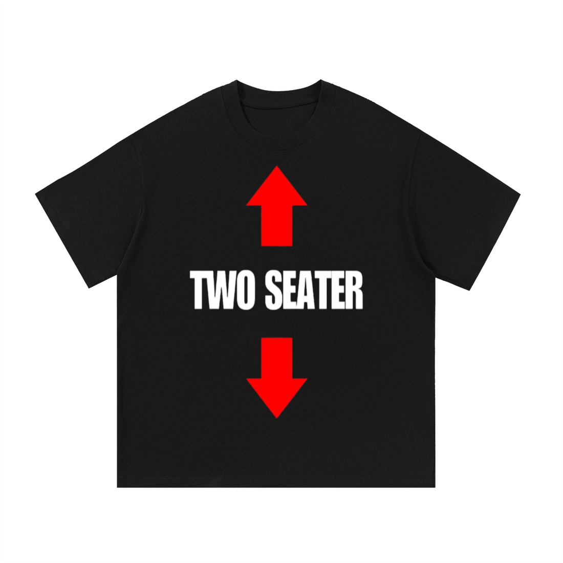 "two seater" graphic tee