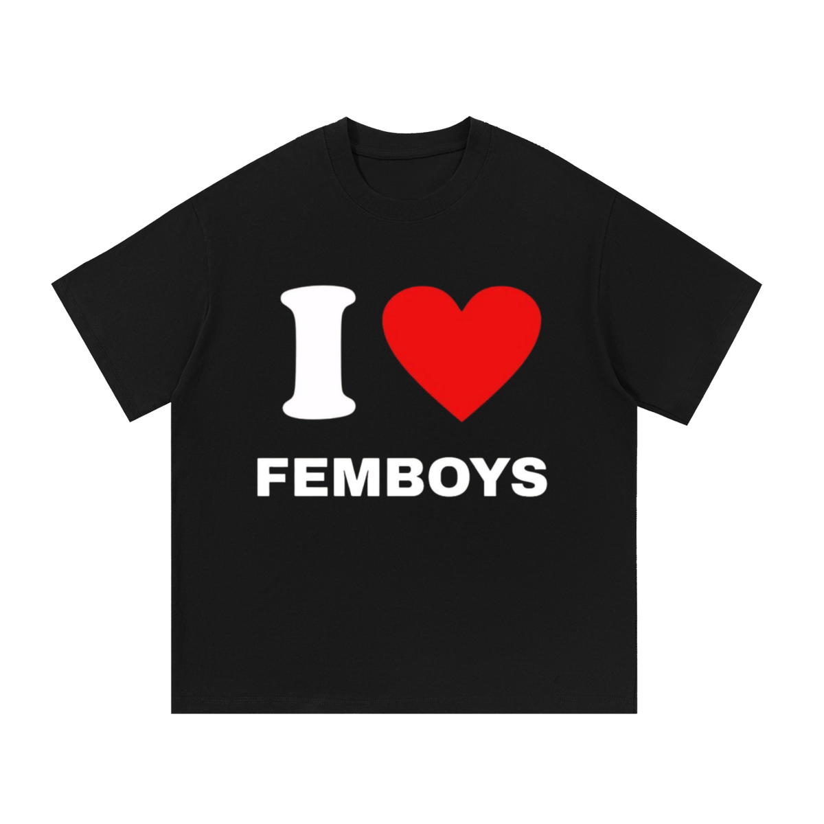 "i heart femboys" graphic tee
