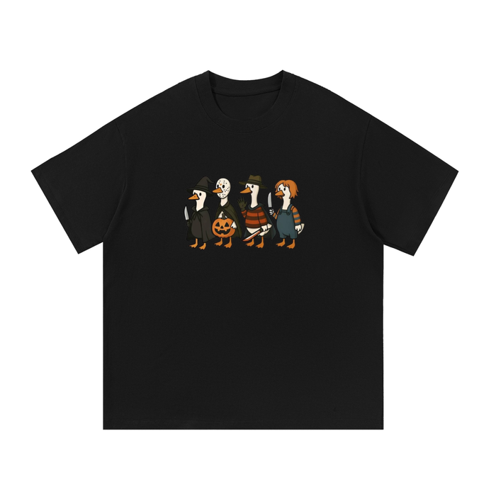 halloween goose villains graphic tee